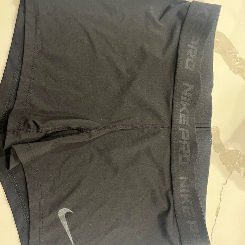 Nike Pro Tight Black Shorts Medium